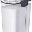 ProKeeper Sugar & Flour Storage Container – 1 Piece, Clear, Airtight Seal for Freshness, 6.7 x 5.6 x 7.7 inches