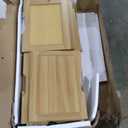 Jocoevol Rattan Shoe Cabinet for Entryway with 4 Flip Drawers & 2 Top Drawers, Freestanding Narrow Shoe Storage Cabinet with Metal Legs for Foyer, Hallway (Natural)