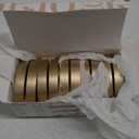 10 PCS Gold Place Card Holders for Table, Lightweight Wooden Wedding Table Number Stands