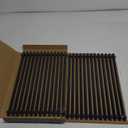 Antree 7525 Porcelain Enameled Grates (17.4 x 11.8 x 0.25) for Weber Spirit 300 Series, Spirit 700, Genesis Silver Gold B/C Replacement Weber 7525 Grates