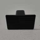 Trailer Hitch Cover for 2 Inch Receivers, Heavy Metal American Flag Hitch Cover for Trucks Accessories (Black)