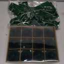 25 Pcs Dark Green Velvet Tree Topper Christmas Ornaments Include Large Christmas Bows Tree Topper 12 Xmas Velvet Balls 12 Green Bows for Xmas Holiday Door Fireplace Wall Party Decor