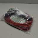 Flexible Quarter Round Molding Peel and Stick Rubber Trim Molding Double-Sided Self Adhesive Wall Corner Trim for Floor, Bathrooms, Countertops (1/2 W x 1/2 H x 40 Ft, Black)