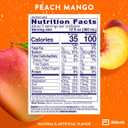 Pedialyte with Immune Support Electrolyte Solution, Hydration Drink with Zinc, Selenium, and Magnesium, Peach Mango, 1 Liter, Pack of 4 (33.8 Fl Oz (Pack of 4))