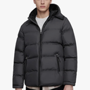 MADHERO Men's Puffer Jacket Water-Resistant Insulated Down Alternative Outerwear Coats, Size XL