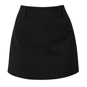 GOBLES Women's Casual Comfortable Versatile High Waist Stylish Office Mini Pencil Skirt Black, M