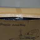 Ophanie Upgrade 8x10 Rugs for Living Room, Charcoal Black, Fluffy Shaggy Soft Area Rug, Black Non-Slip Indoor Floor Carpet for Bedroom, Kids Baby Boys Teen Dorm Home Decor Aesthetic, Nursery