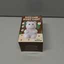 loatme Night Light for Kids, Rechargeable Dimmable Silicone LED Nightlight with 7 Colors, Baby Nursery Night Lamp, Touch Squishy Lamp, Cute Gifts for Girls, Boys, Toddler Room Decor, Bear