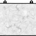 Stove Top Cover for Electric Stove Glass Ceramic Flat Stovetop Protector Cover Machine Washable Cooktop Protector Cover For Kitchen Decor, 29 x 21 Inch, Gray Marble