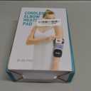 Cordless Elbow Heating Pad for Tennis Elbow Relief, 5000mAh Battery Arm Massager, 3-Level Vibration Massage, 104-140F Adjustable Temp, 30/45/60Mins Timer, Type-C Cable & Storage Bag