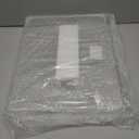 12"x16" Clear Acrylic Serving Tray with Golden Handles, Sturdy Huge Capacity Acrylic Tray for Coffee, Juice, Kitchen and Desk Organizer, Storage Tray 