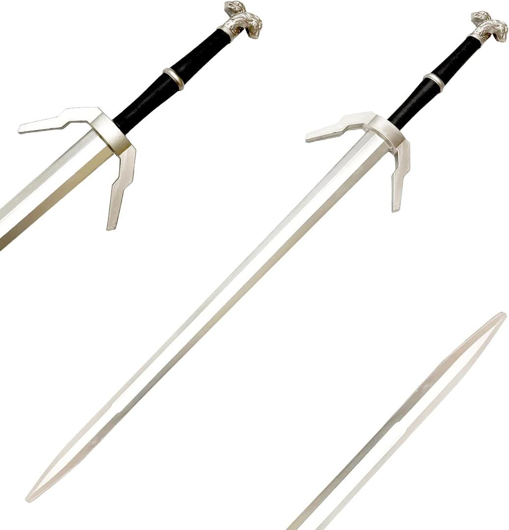 41 Inch Medieval Foam Witcher Hunting Long Sword for Cosplay LARP Costume Halloween