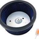 HD-0800 29442-99C Air Filter for Harley Davidson Screamin Eagle Road King 110 CI ELectra Glide 2 103 CI Ultra Classic Electra Gli Road Glide Dyna Softail Springer Fat Boy 2944299A 2944299B