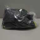 High Visibility Hoodie for Men,Class3 Hi Vis Hoodie with Zipper,Reflective Hooded Hood,Construction work Safety Sweatshirt with Large Front Pocket for Men/Women BLACK,6XL