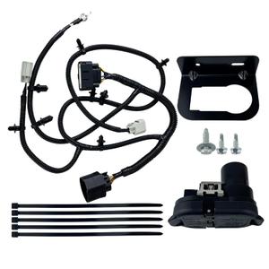 Rear Trailer Tow Harness Wiring w/o Parking Aid HL3Z-13A576-D Compatible with Ford F-150 2015-2020 Without Parking Aid,Replace HL3Z-13A576-B FU5Z-14489-A