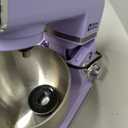 Stand Mixer, Kitchen in the box 3.2Qt Small Electric Food Mixer,6 Speeds Portable Lightweight Kitchen Mixer for Daily Use with Egg Whisk,Dough Hook,Flat Beater (Purple)