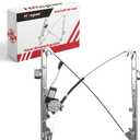 Window Regulator Driver Side fits for 2000-2007 Chevy Silverado Tahoe Suburban Avalanche & Cadillac Escalade & GMC Yukon XL Sierra,with Motor - Front Left(741-644)