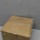 6 Pcs White Buffet Risers, Acrylic Display Stands for Party Catering, Dessert, Cupcake, Jewelry, Collectibles, Nesting & Stackable Food Display Risers with Hollow Bottoms (8",7",6",5",4",3") - Includes Tabletop Signs & Markers