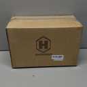 Rattan Decorative Box with Lid, Rectangular Woven with Glass for Display, Set of 2 Wicker for Decor