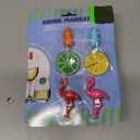 Drink Markers. Keep Track of Everyone's Glass. Pack of 4