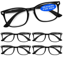CCVOO Reading Glasses for Women/Men, Eyeglasses, Blue Light Readers for Women/Men, Computer Eye Glasses, Cheaters +1.00