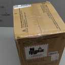 Heater and Fan Combo for Indoor Use, 2-in-1 1500W Portable Desk Heating & Cooling Fan, Oscillating with Adjustable Thermostat, 2 Heat & Fan Modes, Tip-Over Protection, Quiet Space Heater (White)