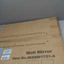 Silver Wall Mirror-Beveled Edge Frameless Mirror for Bathroom, Vanity, Bedroom, Rectangle Mirrors （32X24inch）