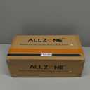 ALLZONE Corner Shower Caddy Tension Pole, 4-Tier Adjustable Shelves, Rustproof Bathroom Shower Organizer Corner for Inside Shower Storage, Tension Mounted, 56 to 113 Inch Height, Sliver (Silver)