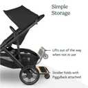 UPPAbaby PiggyBack Ride-Along Board for Vista, Vista V2, and Vista V3 Strollers / Quick Attachment for Children to Stand + Stroll / 55 lbs. Weight Capacity