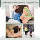 2 x Dr. JK- ToePal Gel Toe Separator, 2 Pairs, Toe Spacers, Bunion Corrector, Christmas Gifts (Light Green)