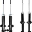 ECCPP shock absorbers shock Struts for 1992-2001 for Honda Prelude shock Struts for 341177 71981 341178 341179 71267 Front and Rear Shocks