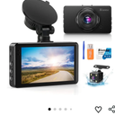 Dash Cam Front and Rear, Dash Camera for Cars with 32G Card Super Night Vision, Car Dash Cam 1080P Dashboard Camera with G-Sensor, Parking Monitor, Loop Recording, Motion Detection Car Camera