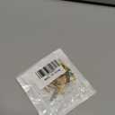 40pcs Stainless Steel Earring Posts Stud Hypoallergenic Stud Earring with Loop Rectangle Earring with 200pcs Butterfly Ear Back for DIY Earrings Jewelry Making(240pcs) (Gold,Silver,KC Gold,White K)