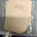 BDLLMDES Strapless Bras for Women Bandeau Bra Padded Bralette Non-Slip Wireless Bra with 2Straps Suitable for Strapless Dress Nude,L