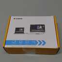 8K HDMI KVM Switch 4 Computers 1 Monitor, 4 Ports USB 3.0 HDMI KVM Switcher Selector, Support 8K@60Hz 4K@144Hz Resolution for 4 Computers Share Mouse Keyboard and Monitor