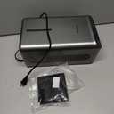 Dehumidifier for Home 1000 sq.ft - Small Quiet Dehumidifier with Auto Shut Off, Aromatherapy, 3 Gear Timer, Sleep Mode, 7-Color LED Light, Drain Hose for Bedroom, Bathroom, Basement, RV (Matte Silver)