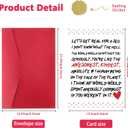 2 x Funny Valentines Day Card for Husband, Wife, Boyfriend, Girlfriend, Best Friend  Bold Sassy Love Card and Valentines Gift for Him or Her (WY-509)