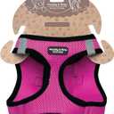 Murphy & Roxy No-Pull Dog Harness  Adjustable Vest Harness with Reflective Trim for Small to Medium Dog Breeds  Heavy-Duty and Comfortable for Walking, Training for Pets, Pink (Size S)
