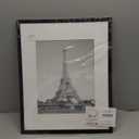 upsimples 16x20 Picture Frame, Display Pictures 11x14 with Mat or 16 x 20 Without, Wall Hanging Poster Frame, Black, Pack of 1 