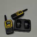 DEWALT DXFRS800 2 Watt Heavy Duty Walkie Talkies - Waterproof, Shock Resistant, Long Range & Rechargeable Two-Way Radio with VOX (2 Pack)