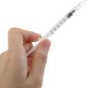 100-Piece 1ml/1cc Needle-Free Plastic Syringes for Pet Oral Administration, Supplementation, Oil or Glue Applicators, Measuring or Transferring Small Amounts of Liquid, No Cap Included