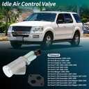 Idle Air Control Valve for Ford Explorer 1991-1994 Fuel Injection Idle Air Control Valve IAC W/Gasket for Ford for Ranger 1990-1995 No.E7TZ9F715A/E9TZ9F715BA
