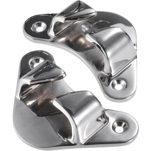 Boat Fairlead/Boat Angled Bow Chocks/Durable/Stainless Steel / 2 Pcs/Silver Tone/for Ship Yacht Boats