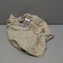 Amazon Basics Lightweight Pleated Bed Skirt, Full, Beige, Solid
