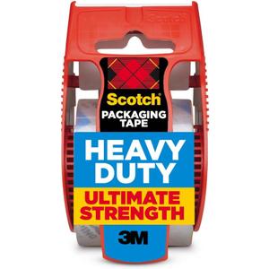 9 x Scotch Heavy Duty Packing Tape with Dispenser 1.88 Inch X 800 Inch