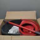 O-Cedar EasyWring Microfiber Spin Mop, Bucket Floor Cleaning System, Red, Gray, Standard