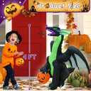 4FT Dinosaur Halloween Inflatable with LED Lights