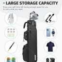 Findway 3 Way Small Golf Bag Lightweight Pitch and Putt Golf Bag with Stand, Adjustable Dual Straps, Golf Stand Bag for Extra Storage in a Smaller Size, Golf Gifts for Men and Women