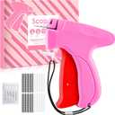 Stitch Gun for Clothes - Handheld Stitch Gun Quick Clothing Fixer - Tagging Gun - Includes 6 Needle, 1000 Black Fasteners & 1000 White Fasteners