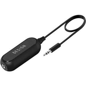 BESIGN Ground Loop Noise Isolator for Car Audio/Home Stereo System with 3.5mm Audio Cable